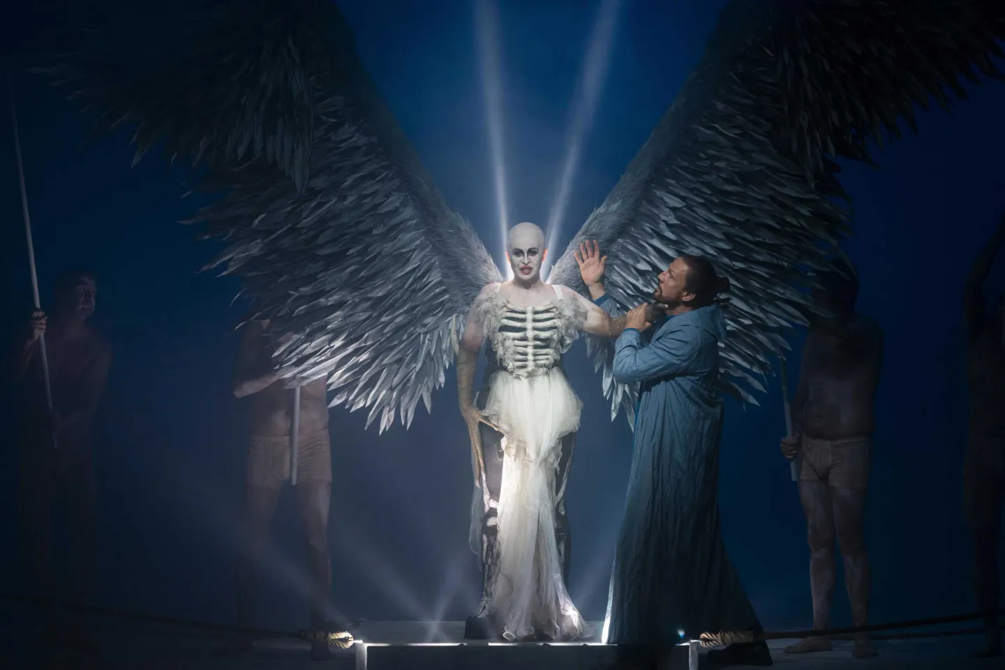 © Bregenzer Festspiele / Daniel Ammann Sphinx mit Oedipe