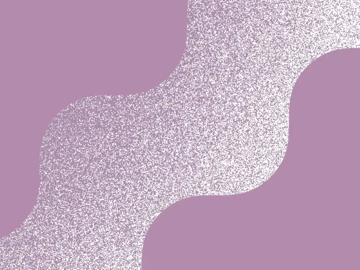 illustrierte lila Wellen