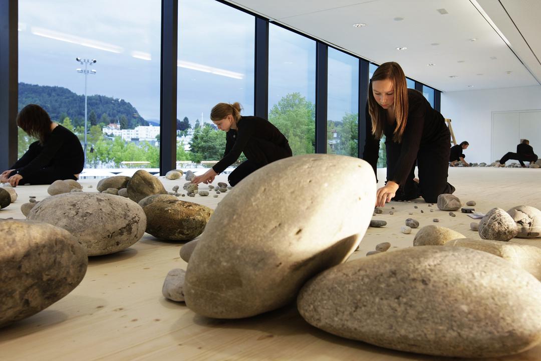 Kunst aus der Zeit - 2009 - Vorarlberg - Steine